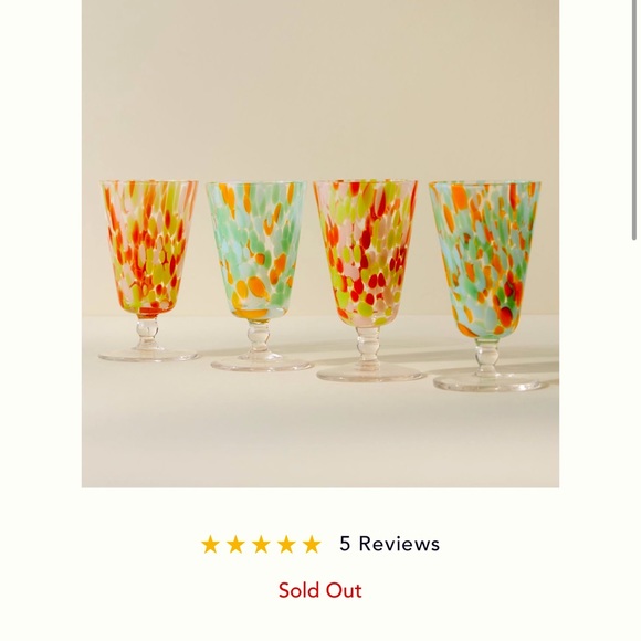 Anthropologie Other - Anthropologie Float Wine Glasses